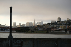 Blick zurück in die Stadt