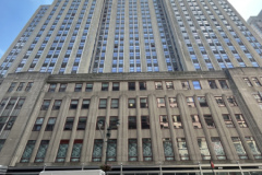 Empire State Building von unten